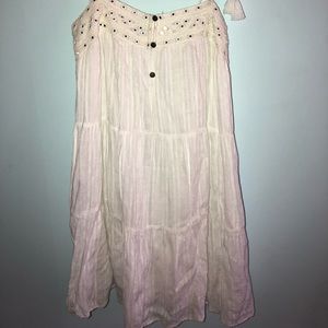 American eagle outfitters white dress